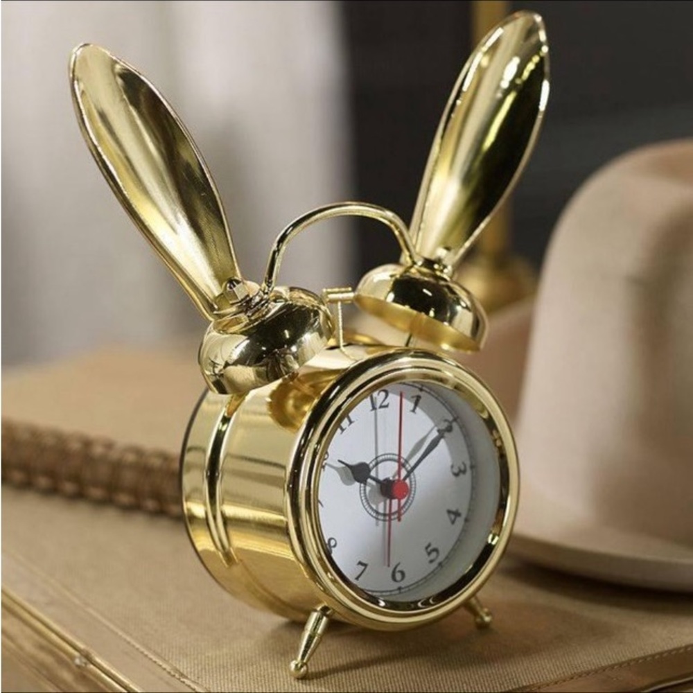 The Emily & Meritt Bunny Alarm
Clock